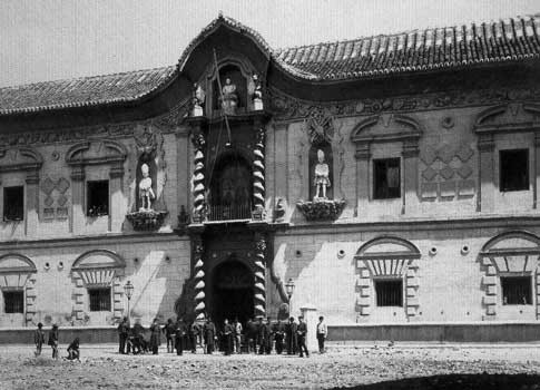 Palais de Bibataubín en 1885