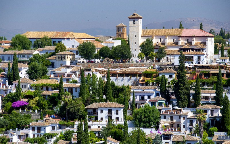 Panoramique du Quartier de l'Albaicín