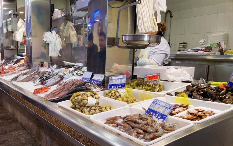 Marché d’Abastos de Saint-Jacques de Compostelle