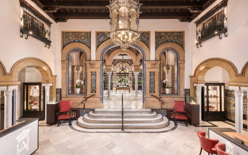 Lobby de l’Hôtel Alfonso XIII