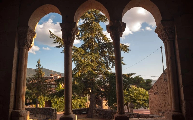 Vues depuis la galerie de l’église de San Miguel Arcangel