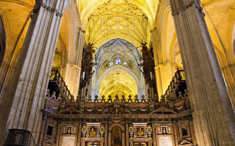 Intérieur de la Cathédrale de Séville