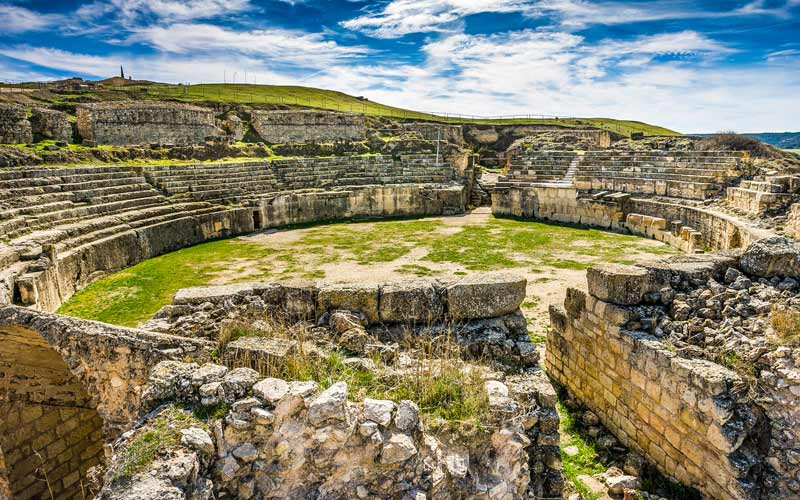 Ruines à Segóbriga (Cuenca)