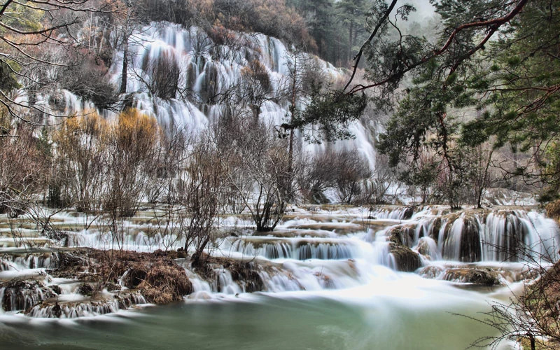 Source de la rivière Cuervo, paysages naturels d'espagne