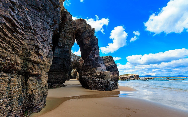 Plage des cathédrales