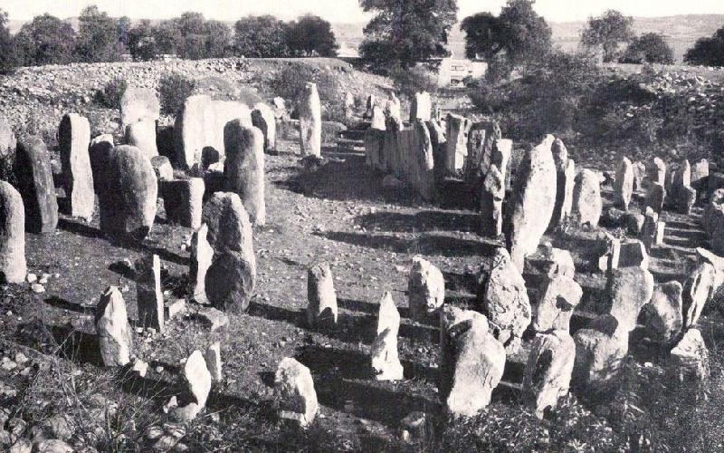 Dolmen de Guadalperal en 1925