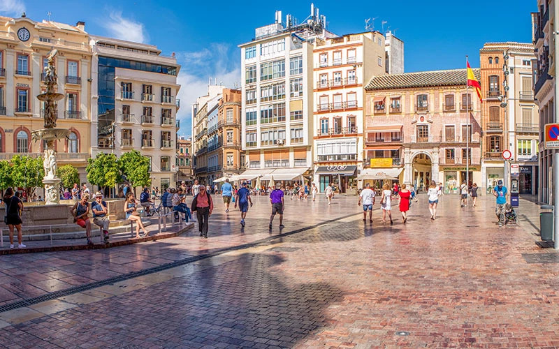 Place de la Constitución de malaga