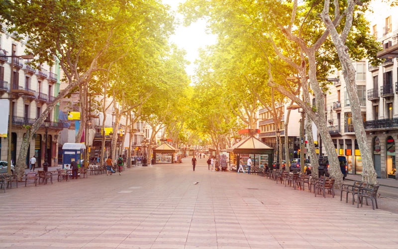 Ramblas de Barcelone