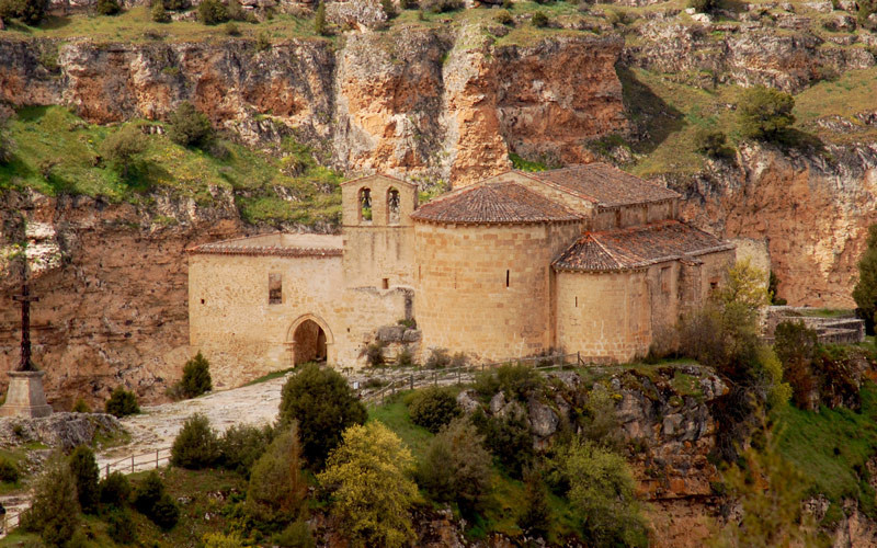 Un temple au cœur du parc naturel Hoces del río Duratón