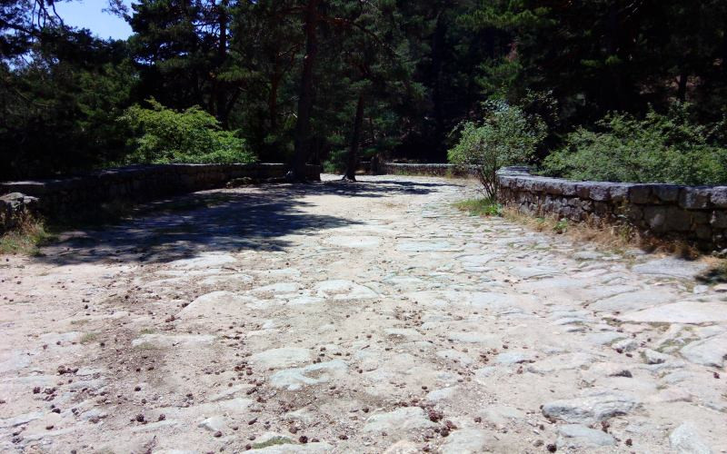 Chaussée des Bourboms à Cercedilla