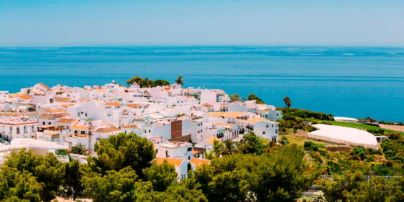 Maisons blanches de Nerja