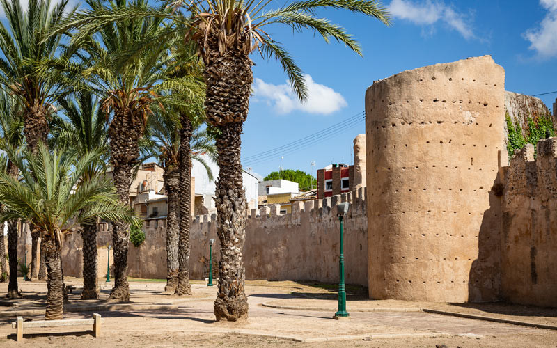 Morceau de la muraille almohade d’Alzira