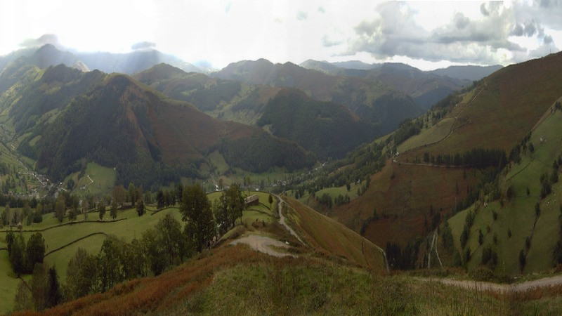 Vallée de la rivière Pas en automne