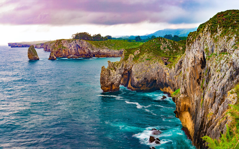 Route des falaises de l’Enfer