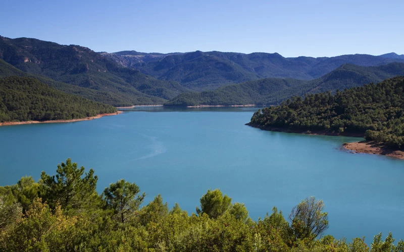 Panoramique des montagnes de Cazorla, Jaén