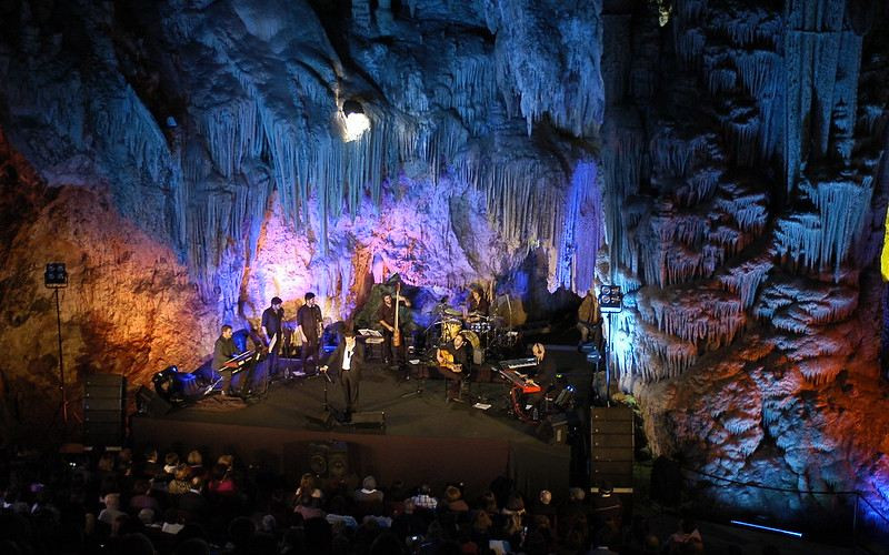 Concert dans la grotte de Nerja