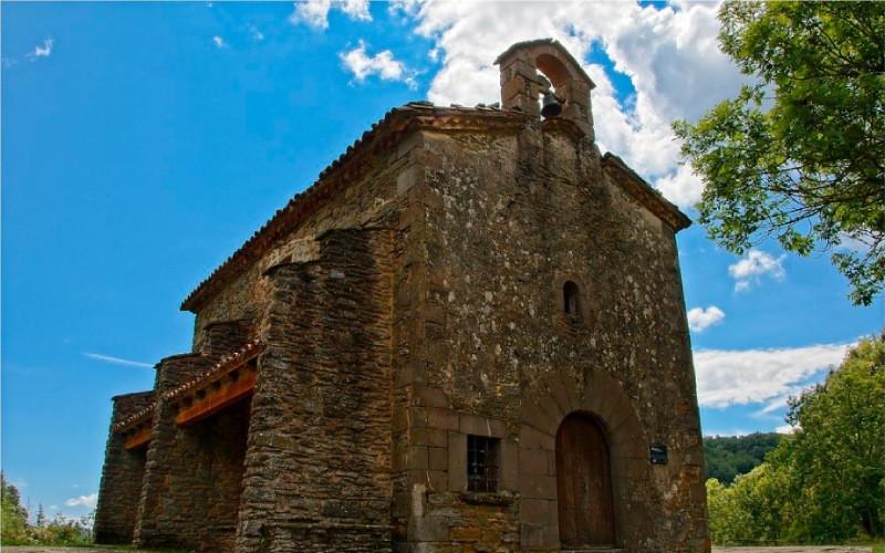 Église Santa Magdalena à Rupit