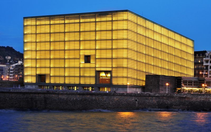 Le bâtiment du Kursaal est l'une des icônes de Saint-Sébastien