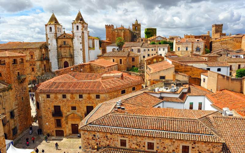 Cáceres, ville d’origine romaine sur la Route de l’Argent