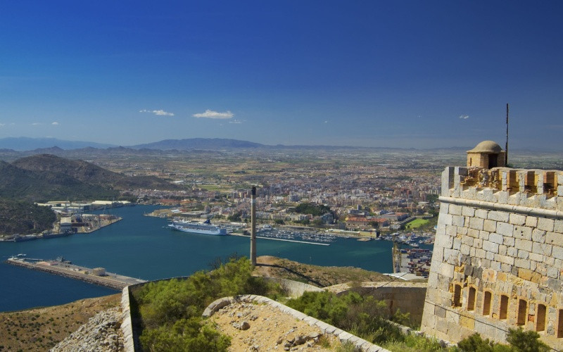 Panoramique du Port de Carthagène