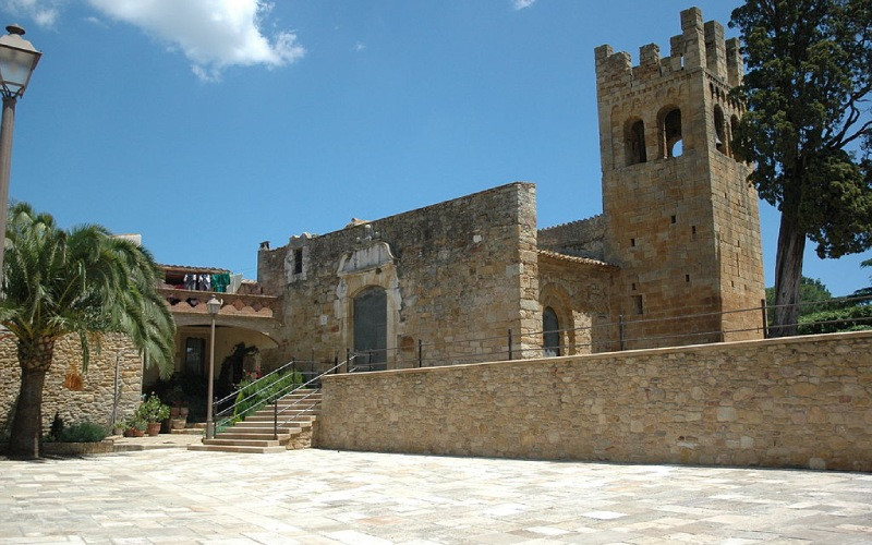 Église Sant Esteve à Canapost, près de Peratallada