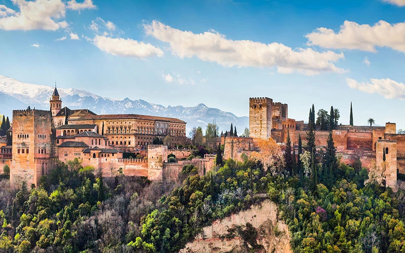 Palais de l’Alhambra à Grenade