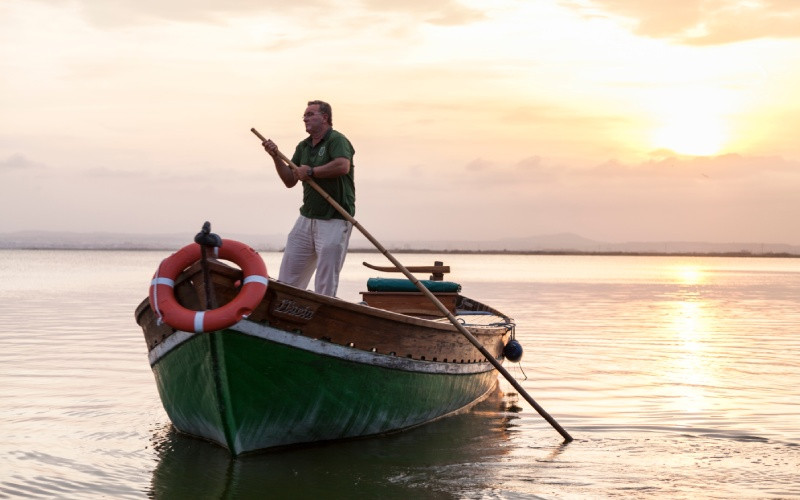 Bateau utilisant la technique a perxa