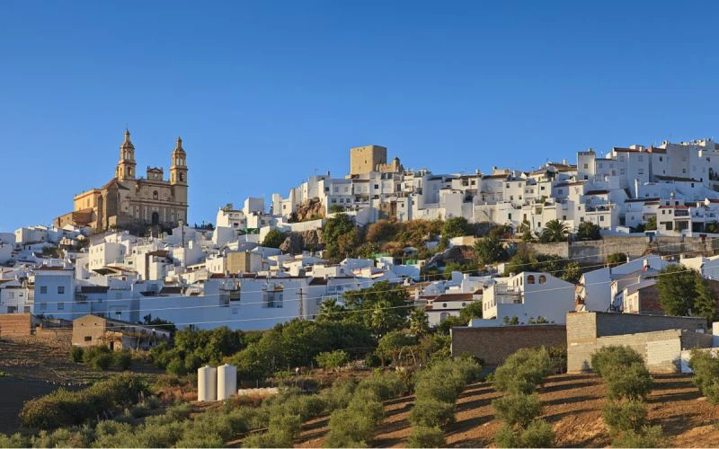 Vue panoramique d’Olvera