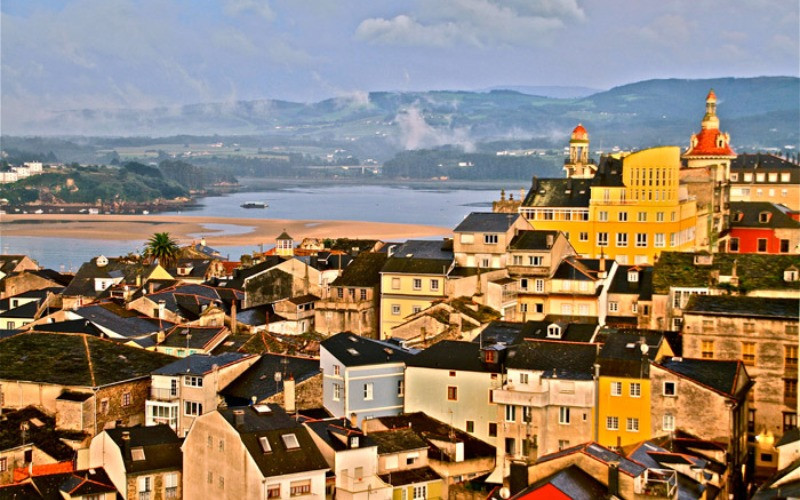 Ribadeo, un des villages charmants sur le Camino del Norte