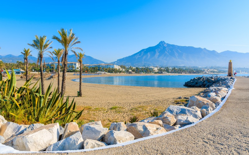 Plage de Port Banús à Marbella