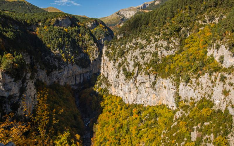 Gorges d’Escuaín en automne