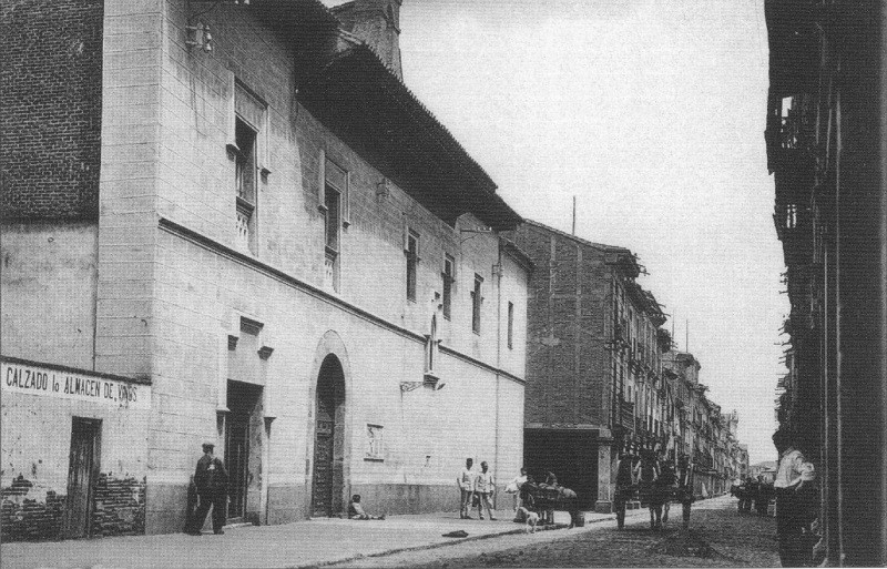 Ancienne image de l’Hôpital de Antezana