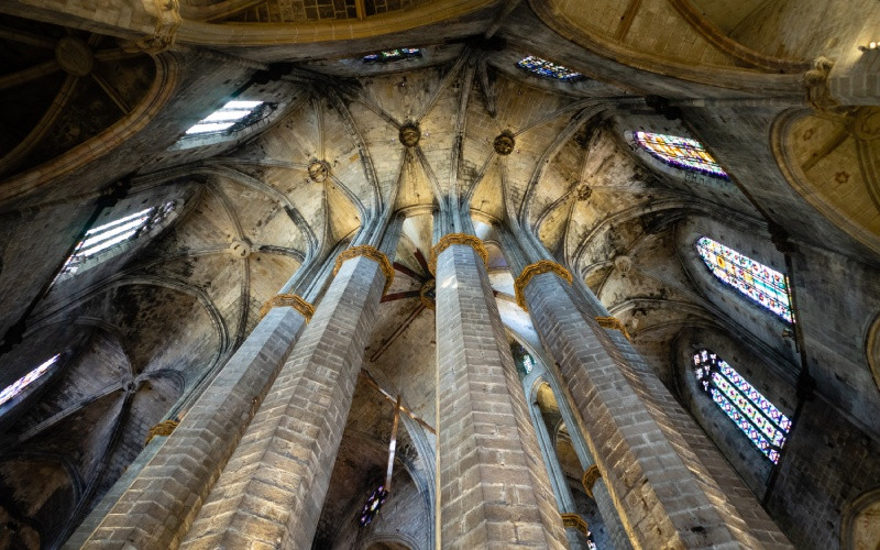 Voûtes de la basilique Santa María del Mar