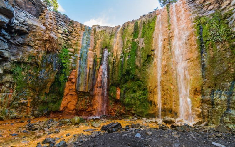 La polychromatique Cascade des Couleurs