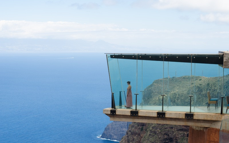 Le Mirador d’Abrante est à plus de 600 mètres au-dessus du niveau de la mer