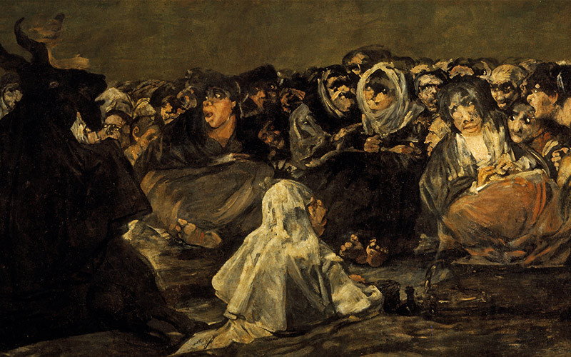 Le sabbat des Sorcières ou Le Grand Bouc. Francisco de Goya