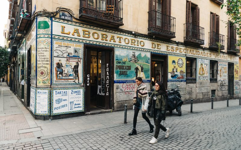 Une des rues de Malasaña