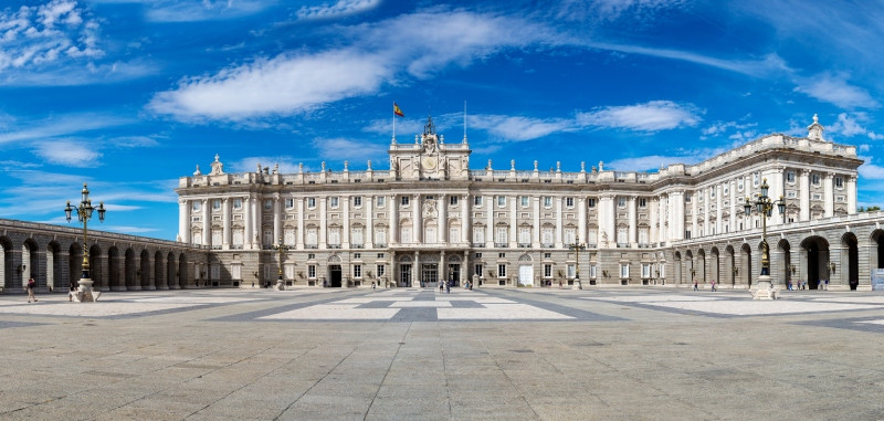 Place d'armes du Palais Royal de Madrid