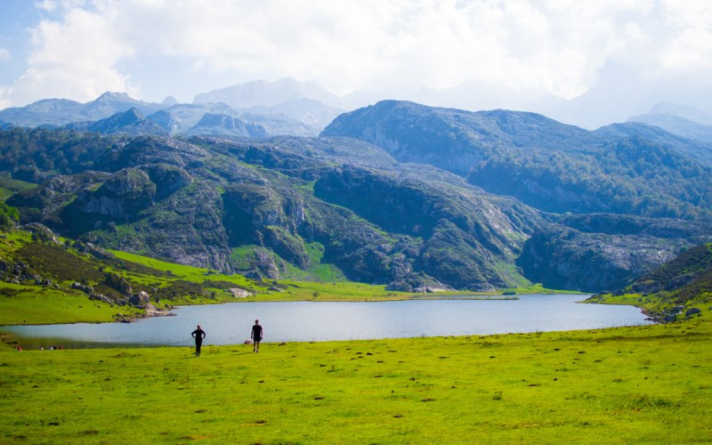 Magnifique paysage du lac Ercina à Covadonga