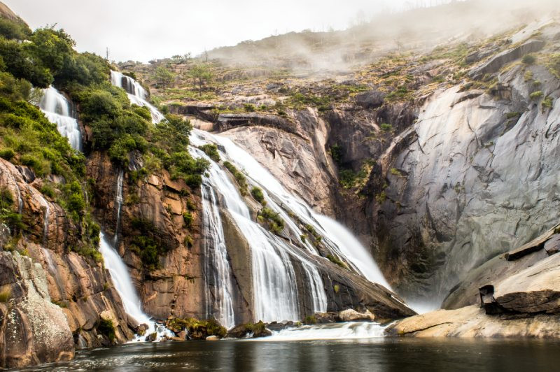 Cascade d'Ézaro, à La Corogne