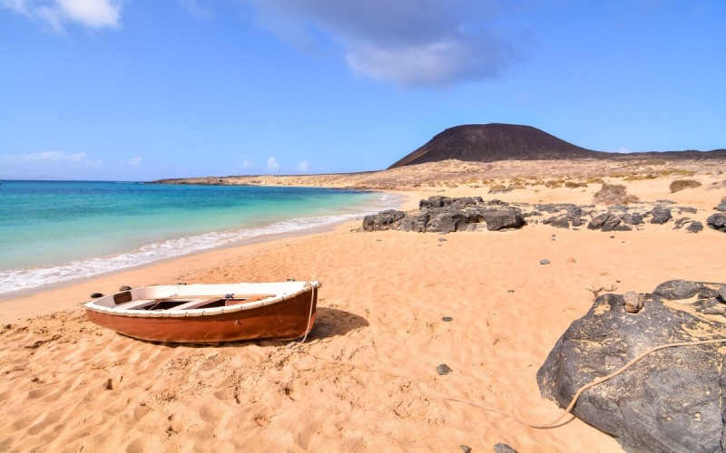 Vues de l'île de La Graciosa