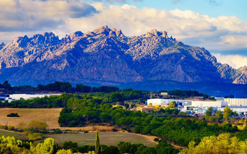 Le massif de Montserrat