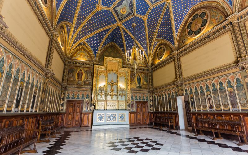 Chapelle néo-gothique du palais ducal de Gandía