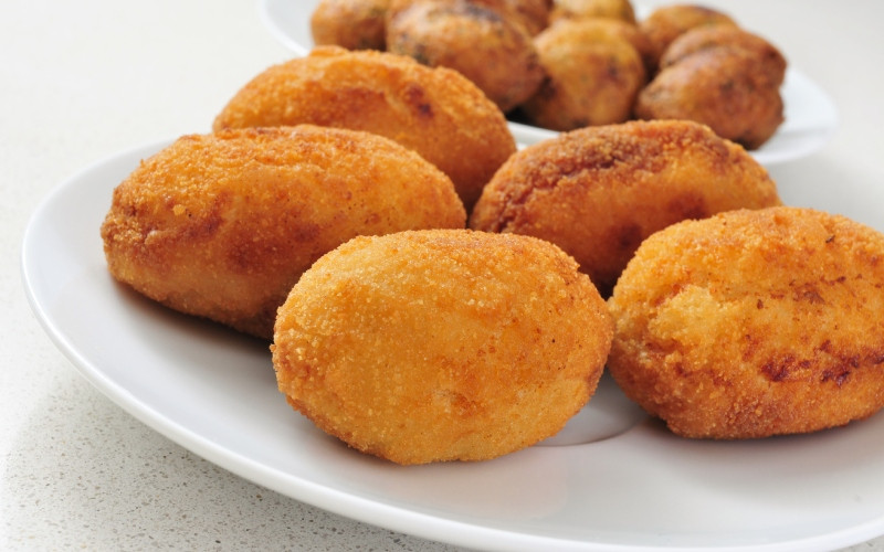 Croquettes de poulet rôti