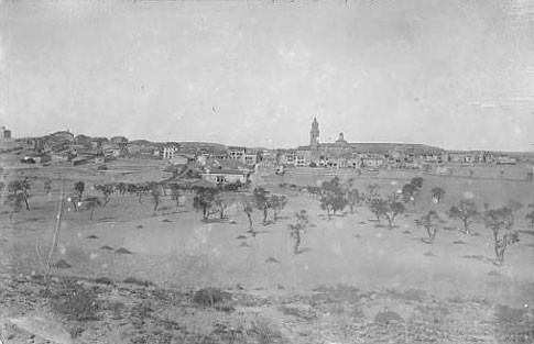 Vue ancienne du paysage de Granadilla