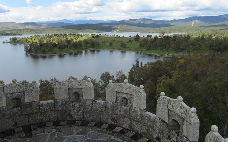 Château de Granadilla et son panoramique