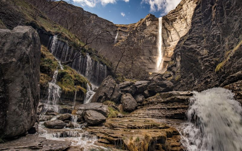 Base de la cascade du Nervión