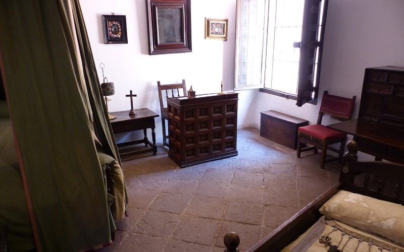 Chambre de la maison-musée Lope de Vega