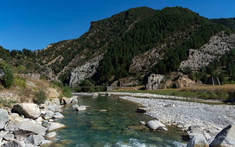 La rivière Ara près de Jánovas