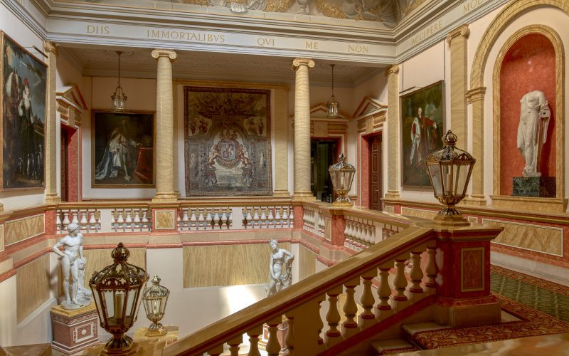 Escalier principal du Palais de Liria